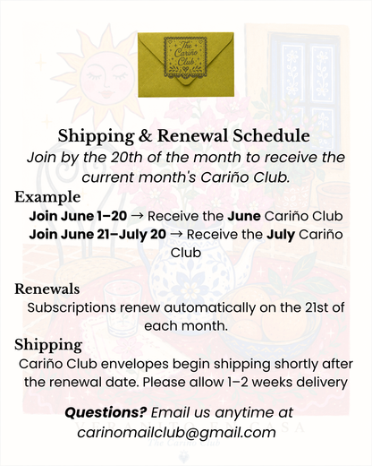 The Cariño Mail Club